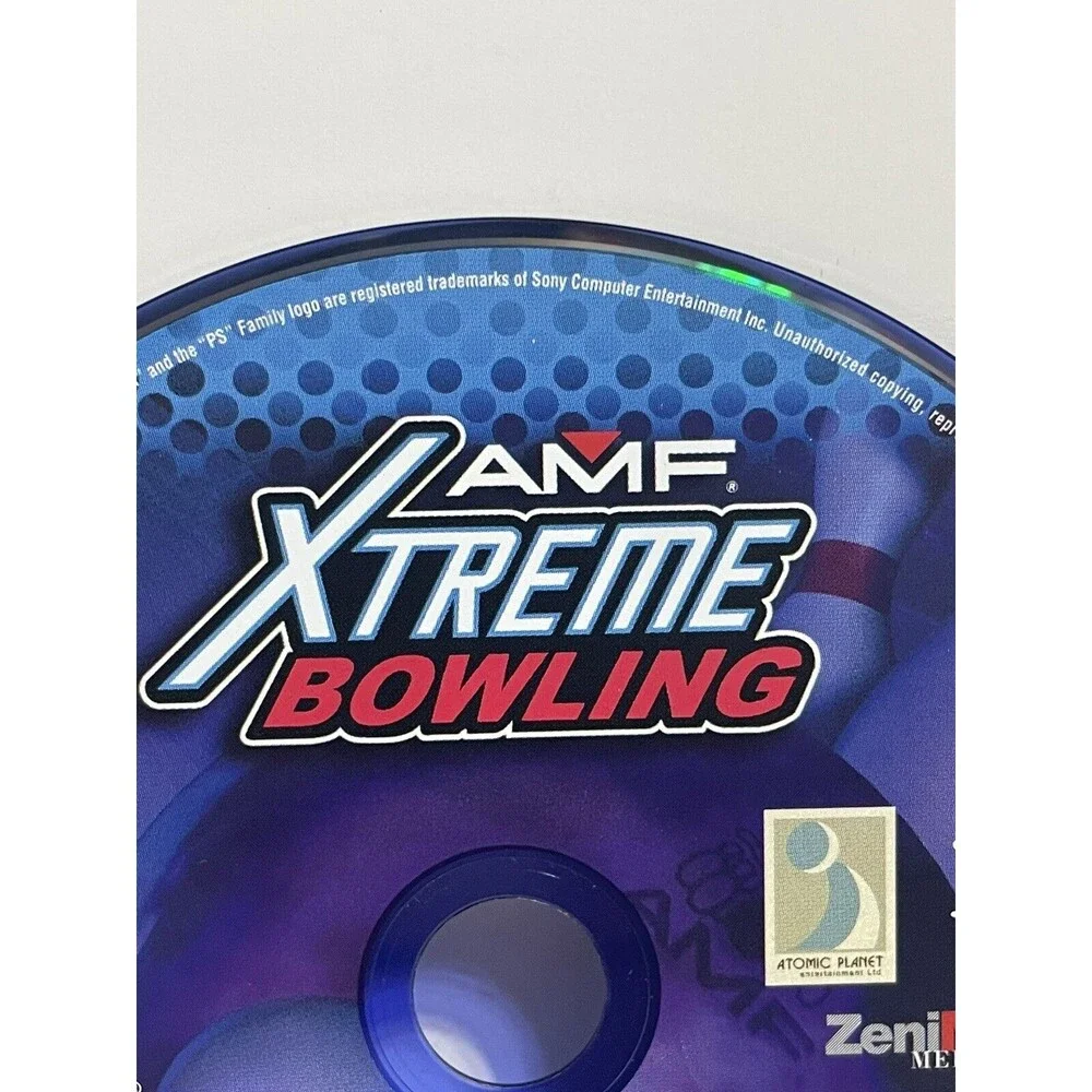 AMF Xtreme Bowling (Sony PlayStation 2, 2006 PS2) Disc Only